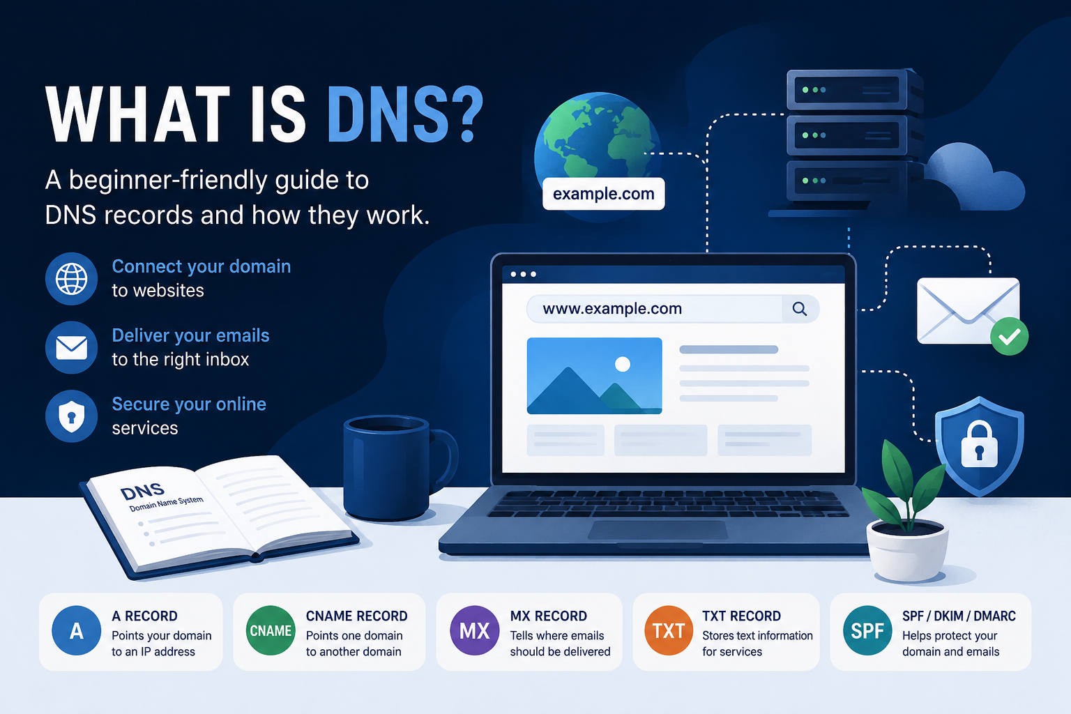 What Is DNS? A Beginner-Friendly Guide to DNS Records and How They Work (2026)